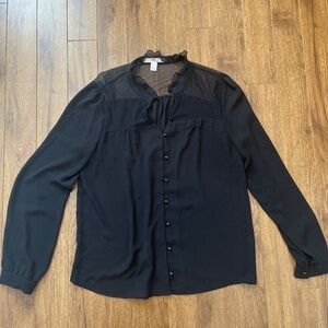 Forever 21 blouse with lace